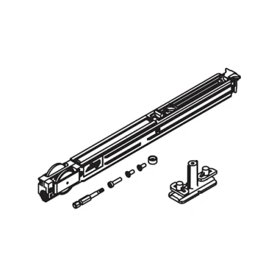 Afbeelding van Hawa softclose demper Junior 80 min.deurbreedte 690mm