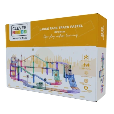 Afbeelding van Cleverclixx Race Track Pastel 80 stuks
