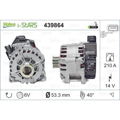Afbeelding van Valeo Alternator/Dynamo 439864