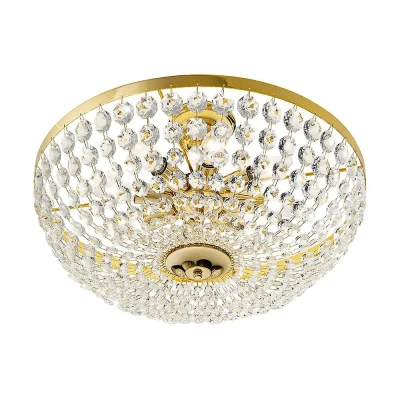 Afbeelding van austrolux Plafondlamp Valerie, goud, Ø 50 cm