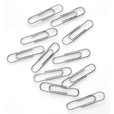 Afbeelding van Alevar Paperclips van staal, grootte 50 mm, nr. 5, groot, 100 stuks
