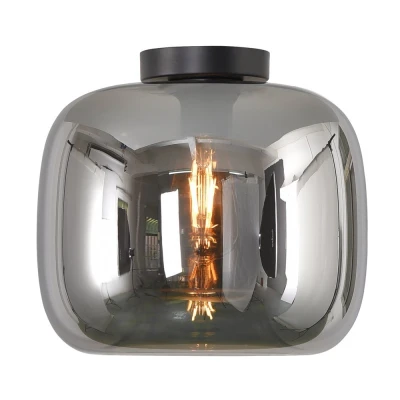 Afbeelding van EEF hanglamp smoke glas 24cm