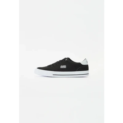 Afbeelding van Jack &amp; Jones WROB Combo Sneakers laag, Heren, Maat: 44, Black Imitatieleer/ textiel