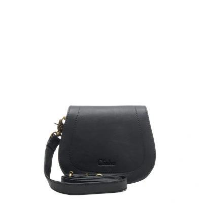 Afbeelding van Chabo Susy Saddle Bag black Damestas