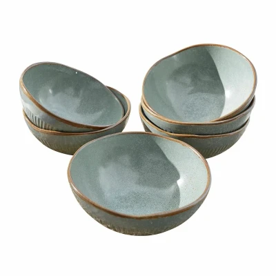 Afbeelding van LOBERON Schüssel 6er Set Périers beige