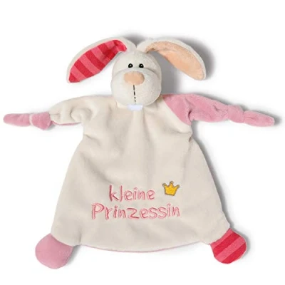 Afbeelding van Nici Knuffeldoekje Rabbit 26 X 24 7 Cm Pluche Beige