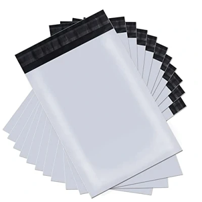 Afbeelding van newlng 100Pcs Verzending Zakken Poly Mailers 9.8x13.7 Inch Mailing Wit Enveloppen Zelfdichtende Lijm Waterdichte en Tear Proof Verpakking voor Kleding Boeken