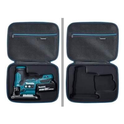 Afbeelding van Supremery tas compatibel met Makita DJV185Z accu pendeldecoupeerzaag, case mesh accessoires, en handgreep