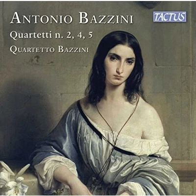 Afbeelding van Quartetto Bazzini String Quartets Nos. 2, 4, &amp; 5 (CD)