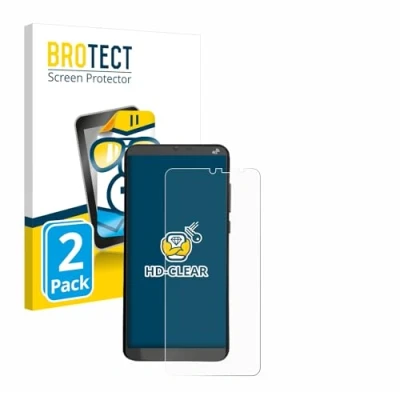 Afbeelding van BROTECT Screenprotector voor Brondi Amico XL Folie Beschermfolie transparant (2 Stuks)