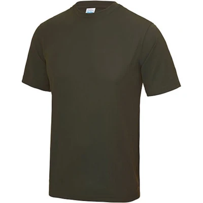 Afbeelding van Vegan T shirt met korte mouwen Cool &#039;Olive Green&#039; XXL