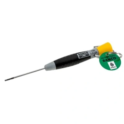 Afbeelding van Bahco Precisie schroevendraaier met veiligheidsring gleuf 0 30 mm x 1 8 50 TAH700 1.8