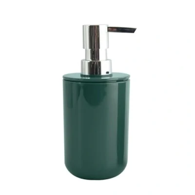 Afbeelding van MSV Zeeppompje/dispenser Porto PS kunststof donkergroen/zilver 7 x 16 cm 260 ml Zeeppompjes