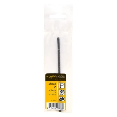 Afbeelding van Augusta figuurzaag vervangbladen 12 stuks, 130 mm voor metaal nr. 7 grof, 0880 AMA