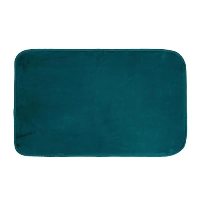 Afbeelding van douceur d&#039;intérieur, Badmat (45 x 75 cm) vitamine blauw/smaragd, microvezel