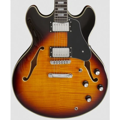 Afbeelding van Sire Larry Carlton H7/VS archtop vintage sunburst