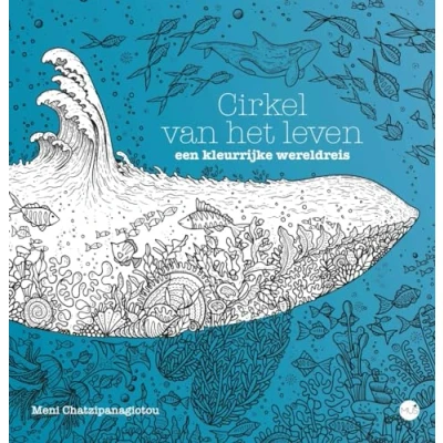 Afbeelding van Uitgeverij bbnc kleurboek cirkel van het leven