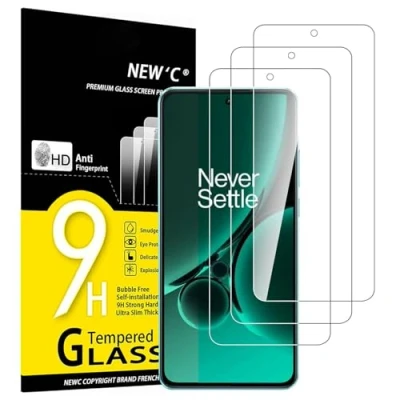 Afbeelding van NEW&#039;C 3 Stuks, Screen Protector voor OnePlus Nord CE 5G Gehard Glass Schermbeschermer Film 0.33 mm ultra transparant, resistent