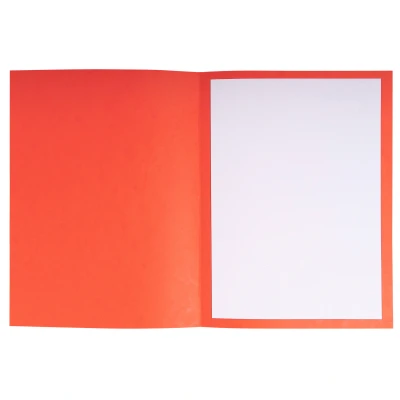Afbeelding van 25 pleidooimappen &quot;Voor/tegen&quot; versterkt karton 25x32cm Rood