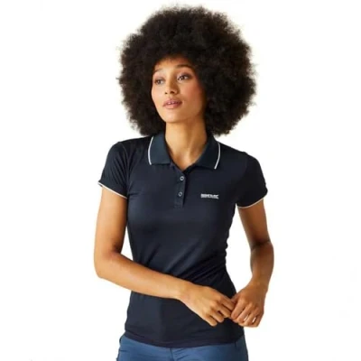 Afbeelding van Regatta Dames Remex poloshirt, Marineblauw Solid, 38