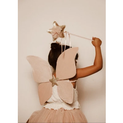 Afbeelding van The Pink Butterfly Verkleedkleding Mrs. Ertha