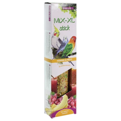 Afbeelding van ESVE Snack Vogel KROMSNAVELSTICK HONING+FRUIT XL 225 gram