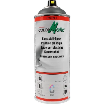Afbeelding van colormatic bumperspray medium grijs 115073 400 ml