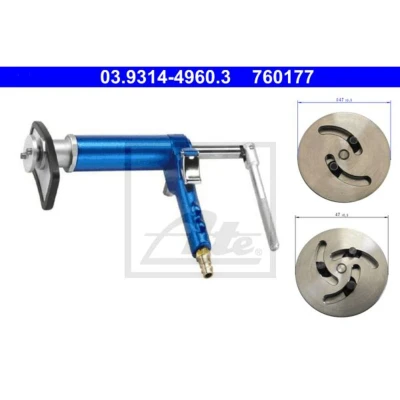 Afbeelding van Set draai /neerzetgereedschap, remklauwzuiger ATE 03.9314 4960.3