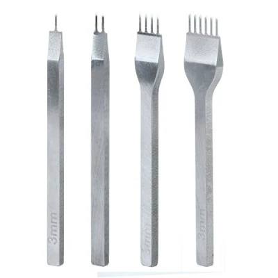 Afbeelding van Leathercraft DIY Gereedschap 4 stuks 3 6mm 1+2+4+6 Prong Veters Steekgat Handwerk Gat Ambachtelijk (5mm)