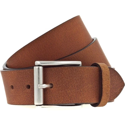 Afbeelding van Vanzetti Leren Riem 40mm Leather Belt W130 Cognac Bruine