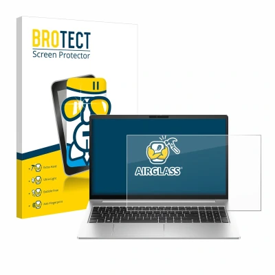Afbeelding van BROTECT Screenprotector voor HP EliteBook 640 G10 Folie Beschermfolie Beschermglas transparant