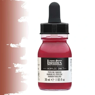 Afbeelding van Liquitex Professional Acrylic Ink! Perylene Maroon 30ml 507 4260507