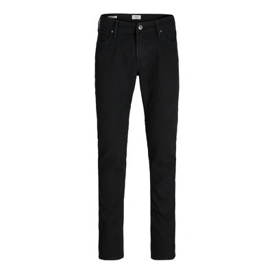 Afbeelding van JJ REBEL slim fit jeans JREBLUKE black denim