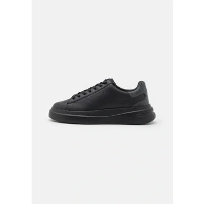 Afbeelding van Guess ELBA Sneakers laag, Heren, Maat: 45, Black Leer en imitatieleer