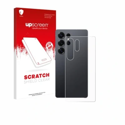 Afbeelding van upscreen Screenprotector voor Samsung Galaxy S25 Ultra (Achterkant) Folie Beschermfolie transparant