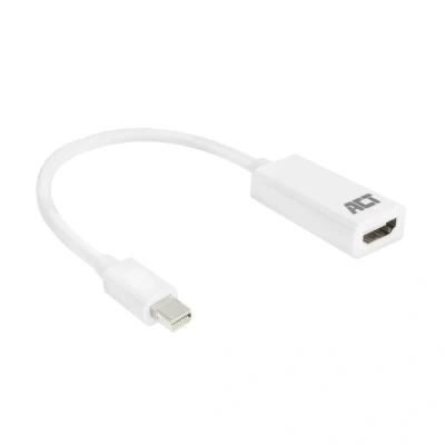 Afbeelding van ACT AC7525 video kabel adapter 0,15 m Mini DisplayPort HDMI Type A (St