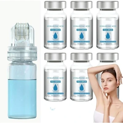 Afbeelding van Glamory micro infusiesysteem voor lippen, gezicht, infusiesysteem, glamoureuze gezichtssysteem met serum alle huidtypen (6 stuks)