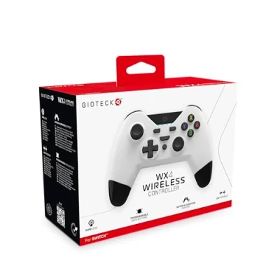 Afbeelding van Gioteck WX4 Draadloze controller Geschikt voor Nintendo Switch Wit