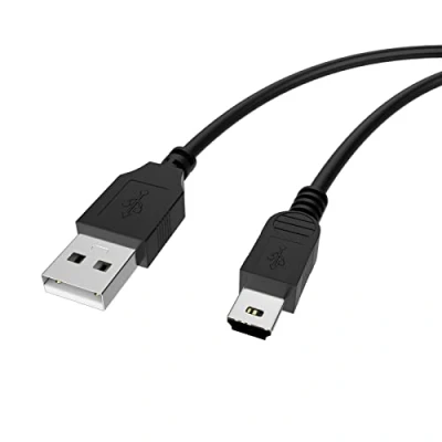 Afbeelding van Toxaoii Vervangende voedingskabel voor Texas Instruments, TI 84 Plus, Plus C Silver Edition, 89 Titanium, Nspire CX/TI CX CAS Grafische rekenmachines (1,5 m)