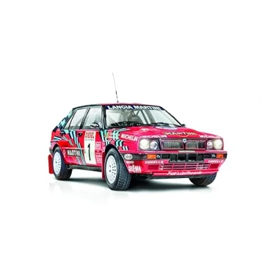 Afbeelding van 1:12 Italeri 4712 Lancia Delta HF Integrale Sanremo 1989 Car Plastic Modelbouwpakket