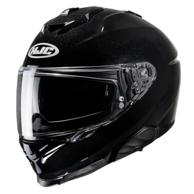 Afbeelding van HJC i71 Solid Helm, zwart, afmeting L voor man