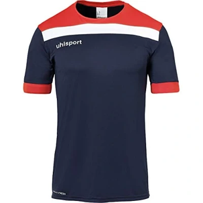 Afbeelding van Uhlsport Offense 23 Shirt Korte Mouw Kinderen Marine / Rood Wit Maat: 128