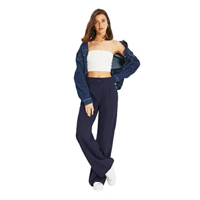 Afbeelding van Trendyol TWOAW22PL0139 Volwassenen Vrouwen Single pack marineblauw 36