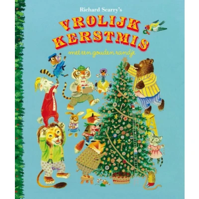 Afbeelding van Uitgeverij rubinstein gouden boekje vrolijk kerstmis