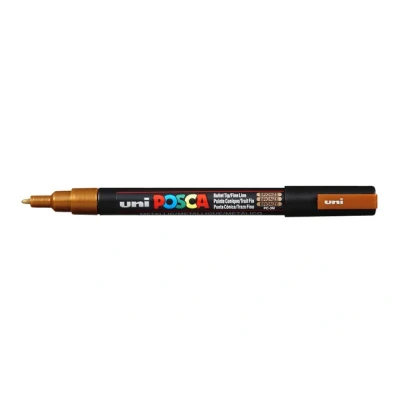 Afbeelding van Verfstift Posca PC3M F brons