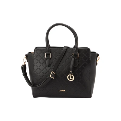 Afbeelding van L.CREDI Filiberta Handtas, Dames, Maat: One Size, Schwarz