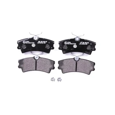 Afbeelding van HELLA 8DB 355 006 821 Remblokkenset Niet geschikt voor slijtage waarschuwingscontact Met remzadelschroef toebehoren SANTANA: 300 / 350 SUV 1.6