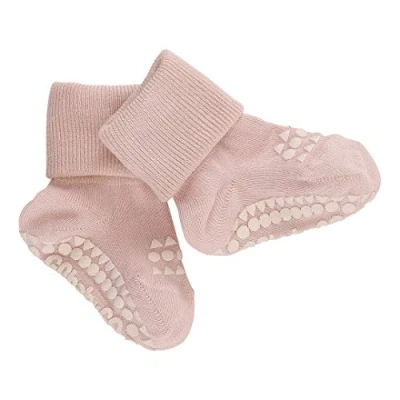 Afbeelding van GoBabyGo Bamboe Antislip Sokjes Sokken Soft Pink 12 24 maanden