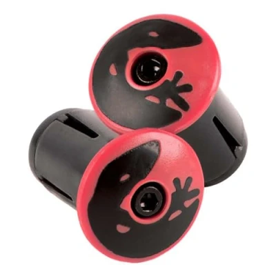 Afbeelding van DSP Bar Tape Plugs Crimson New22