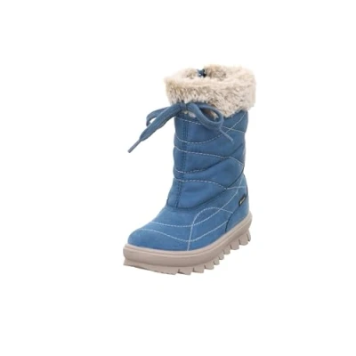 Afbeelding van Superfit Flavia Snowboots voor kinderen, Maat: 34, Blau Leer en textiel